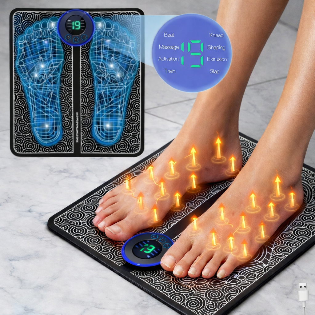 Massaggiatore Piedi EMS – Relax e Sollievo in Pochi Minuti