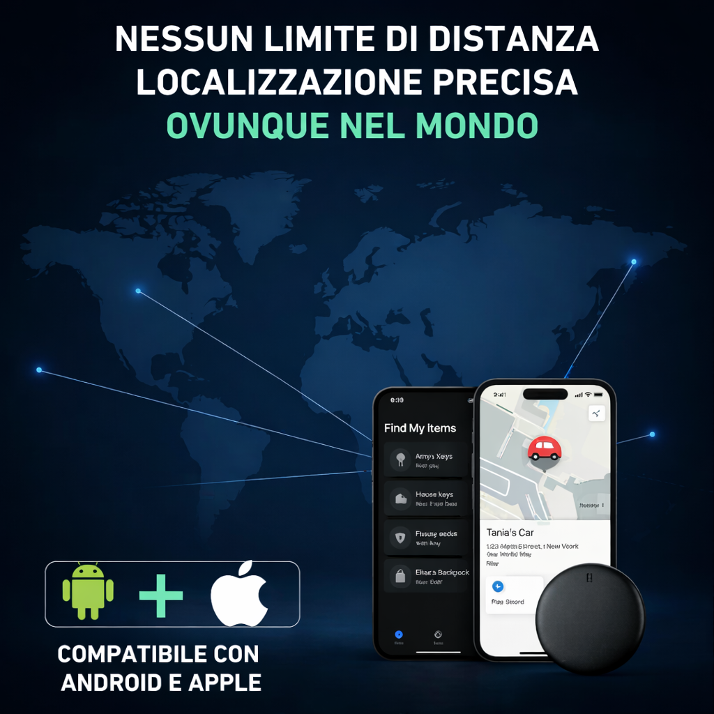 GPS Antifurto per Auto – Controllo in Tempo Reale dal Tuo Smartphone